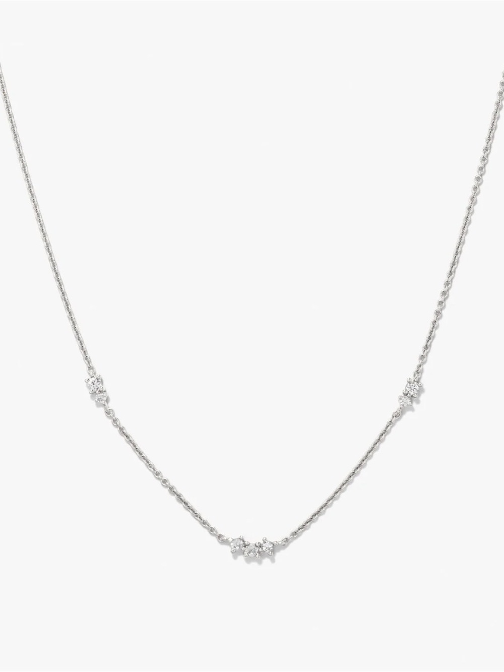 MEJURI FLOATING LAB GROWN SAPPHIRE NECKLACE